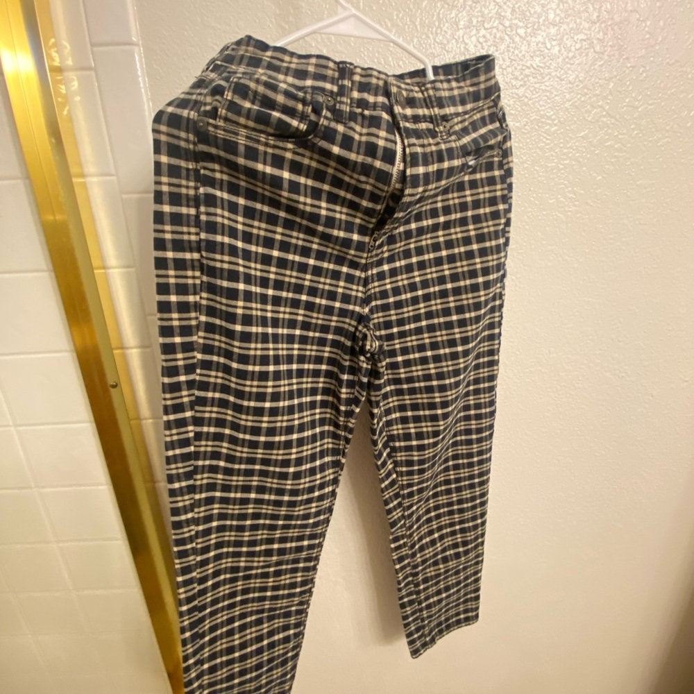 American Eagle Outfitters Black and Tan Chinos
